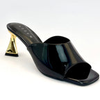 Azzem Estúdio — Preto — Mule Azzem Salto Taça Geométrico 8614.94643