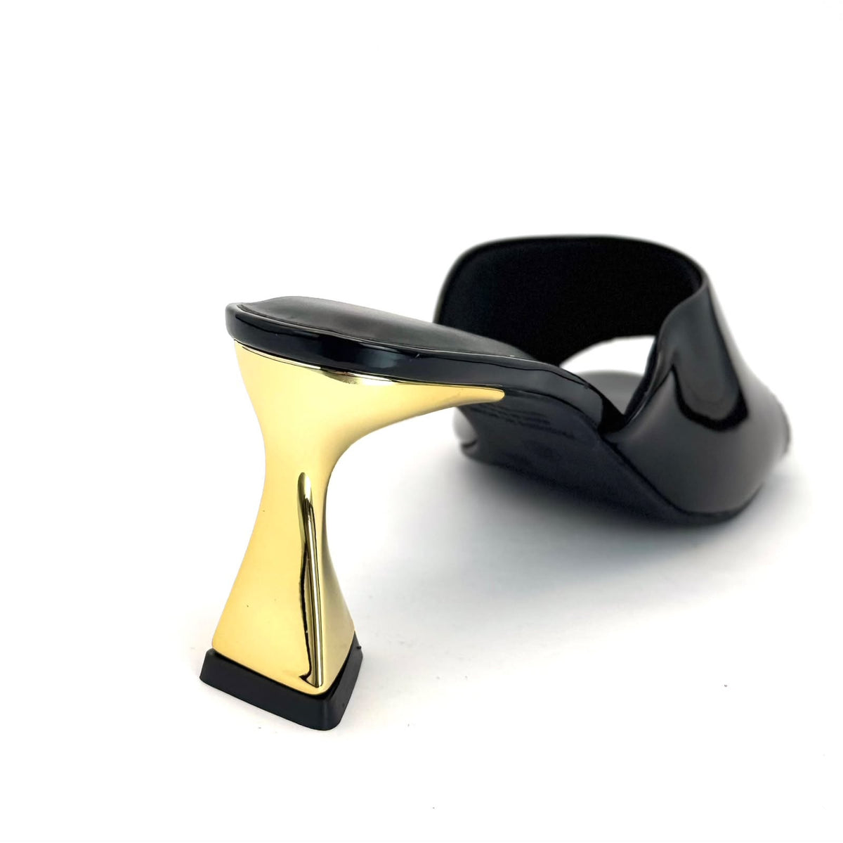 Azzem Estúdio — Preto — Mule Azzem Salto Taça Geométrico 8614.94643