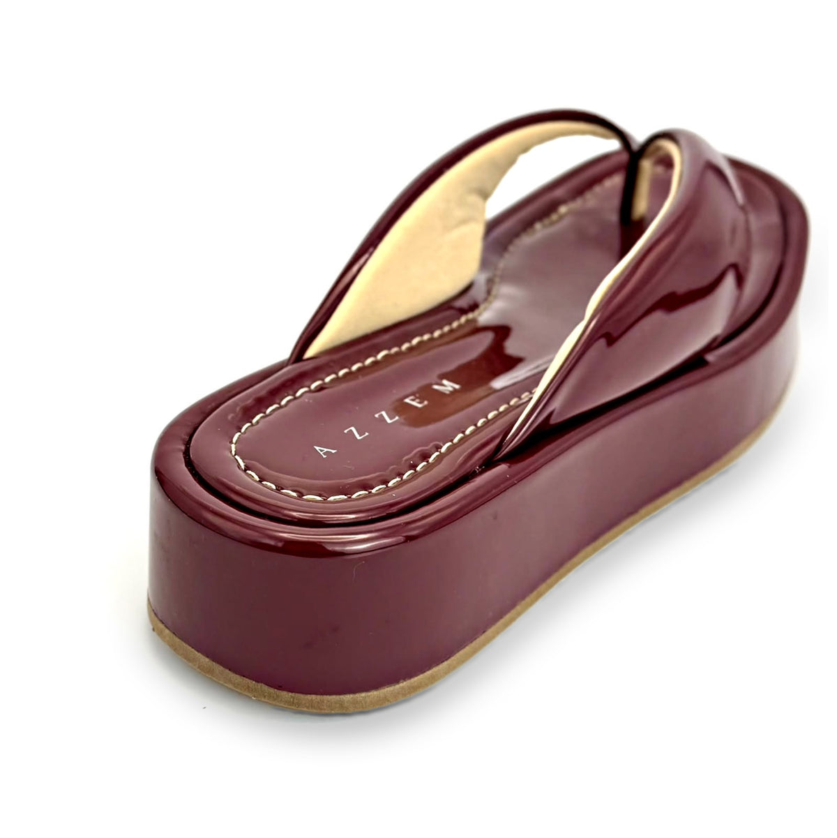 Azzem Estúdio — Marsala — Tamanco Azzem Verniz 8606.96025