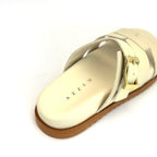 Azzem Estúdio — Off White — Papete Azzem Couro Legítimo Fivela Regulável 446