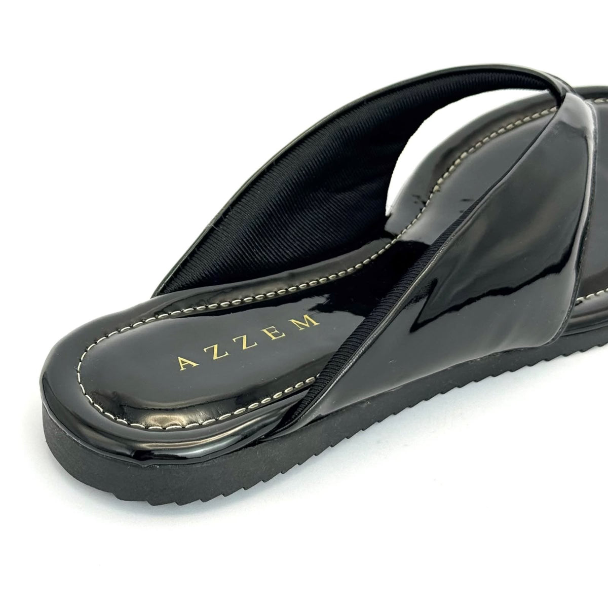 Azzem Estúdio — Preto — Rasteira Azzem Elegance 645.5922