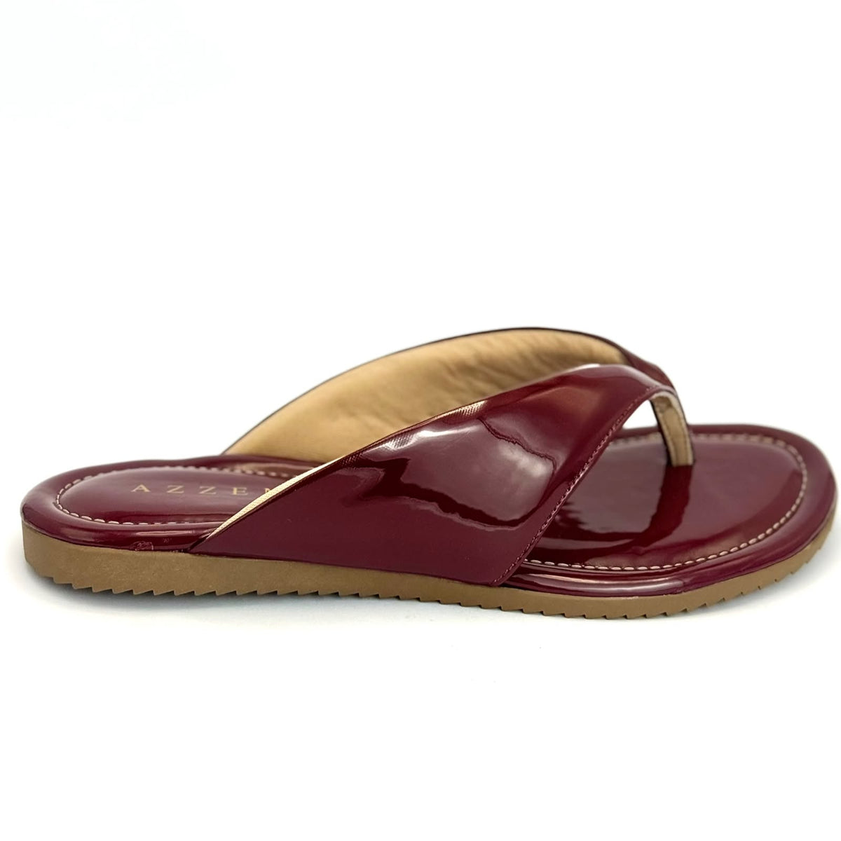 Azzem Estúdio — Marsala — Rasteira Azzem Elegance 645.5922