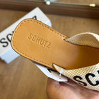Sandália Schutz  Rasteira de X  Logo S208890004