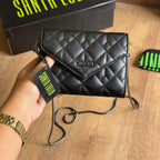 Bolsa Santa Lolla Carteira Transversal Metalizada e Verniz 0471.46BB