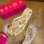 Chinelo de Dedo Arezzo Square Z190270264