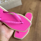 Chinelo de Dedo Arezzo Square Bicolor Brizza Z190270026