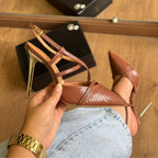 Scarpin Vizzano Croco Verniz Londo 1421.215
