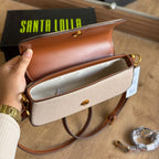 Bolsa Santa Lolla Baguete Alça Dupla Tramado 0452.4563
