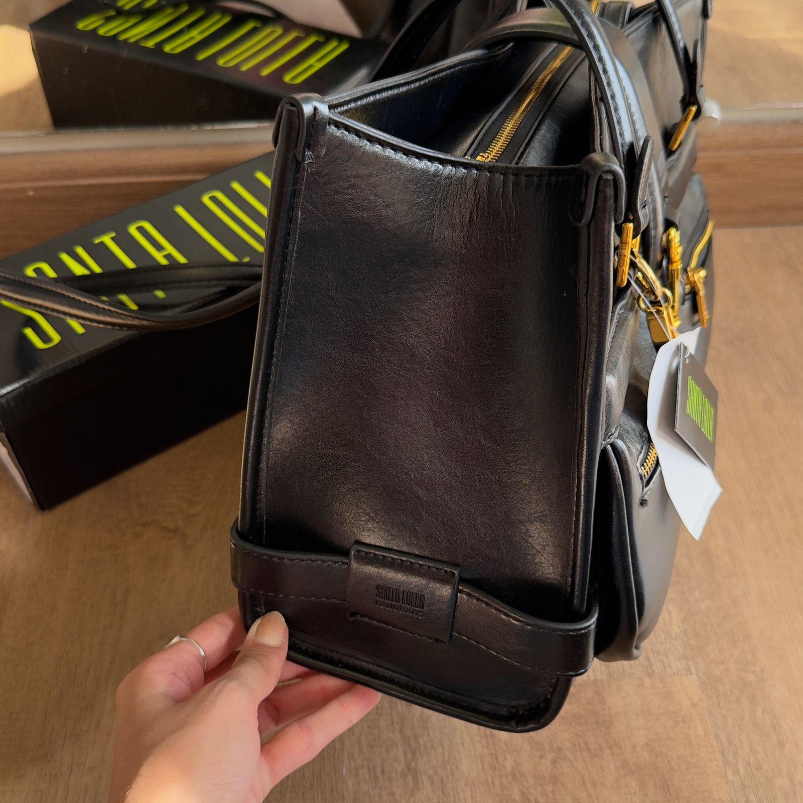 Bolsa Santa Lolla Rustica Alça de Ombro 0453.4E6C
