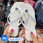 Havaianas Square + Pingentes Signo