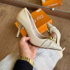 Scarpin Beira Rio Detalhe Dourado 4122.1494