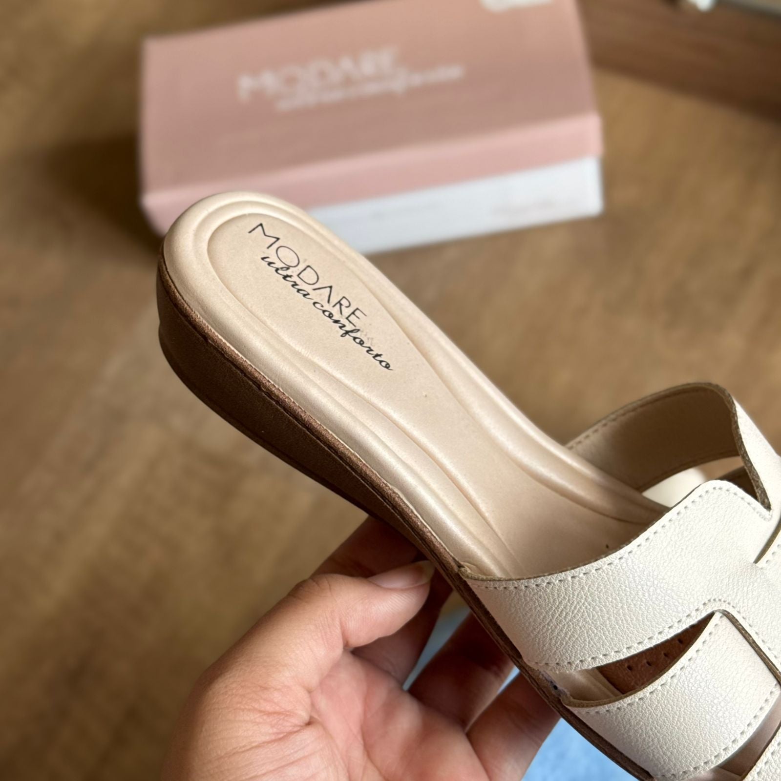 Sandália Modare Rasteira Casual 7127.264