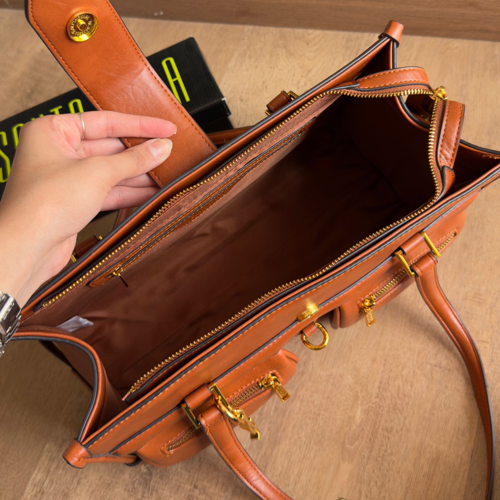 Bolsa Santa Lolla Rustica Alça de Ombro 0453.4E6C