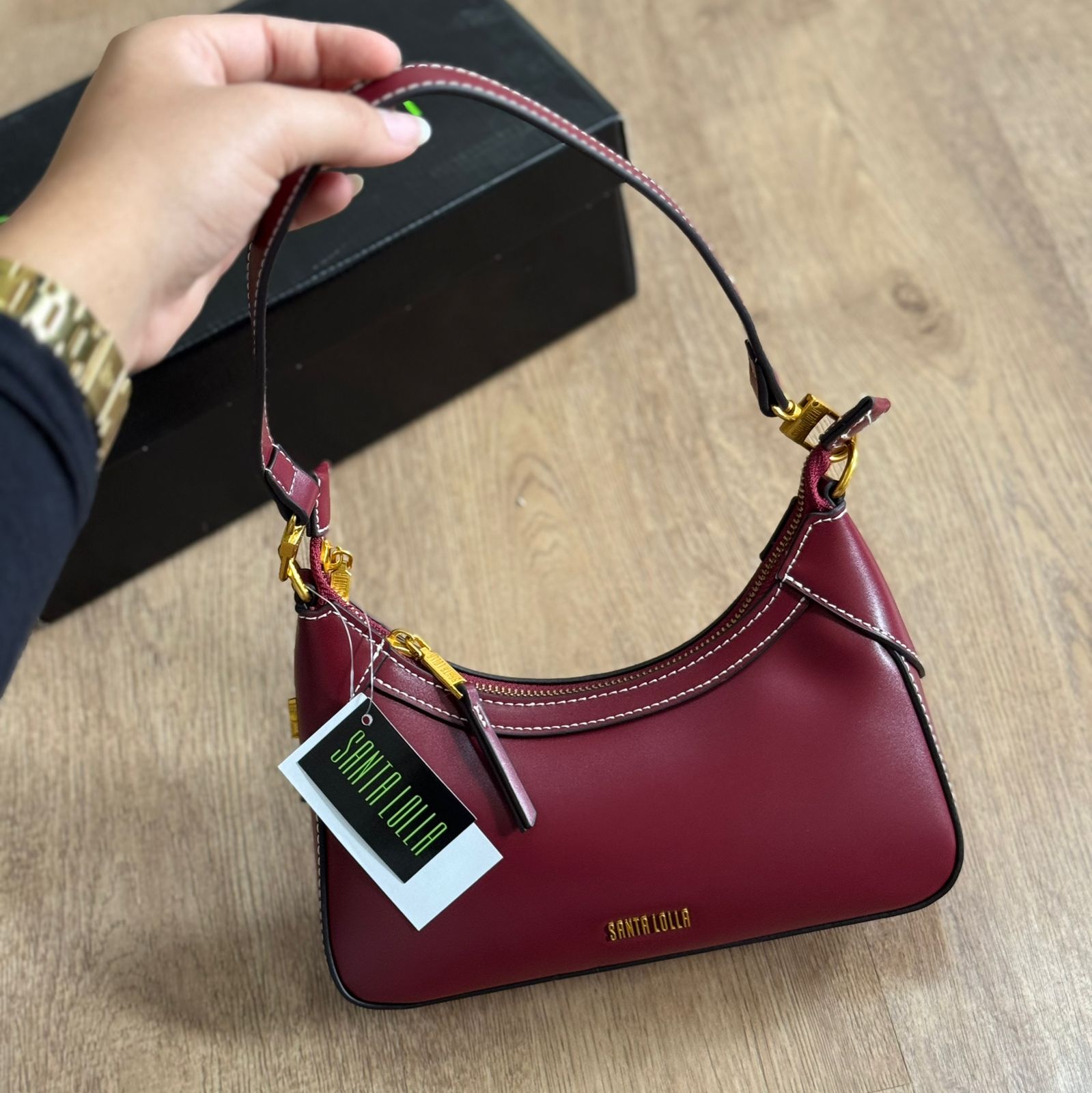 Bolsa Santa Lolla Baguete Alça de Ombro 0470.50D1