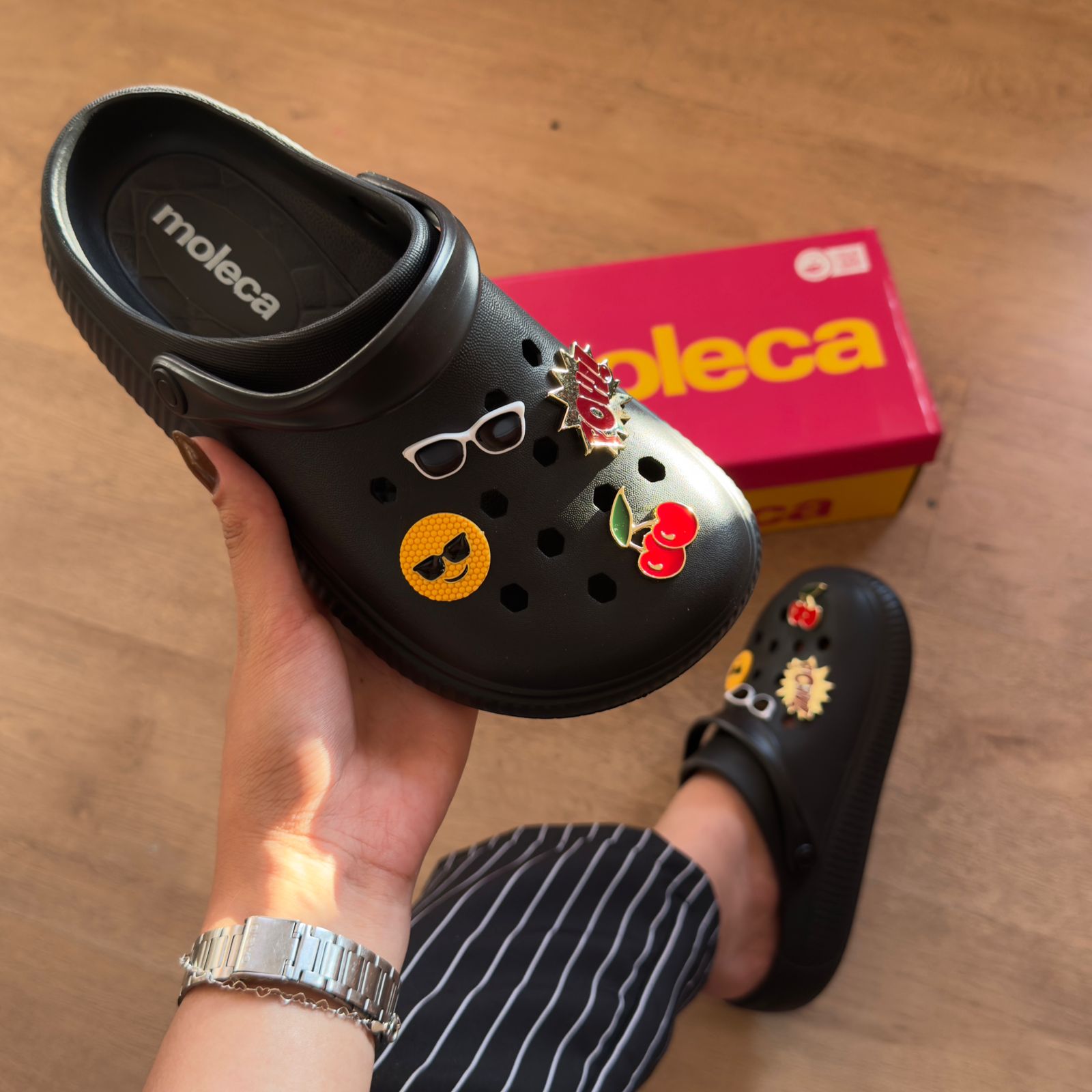 Babuche Moleca com Pingente 5832.101