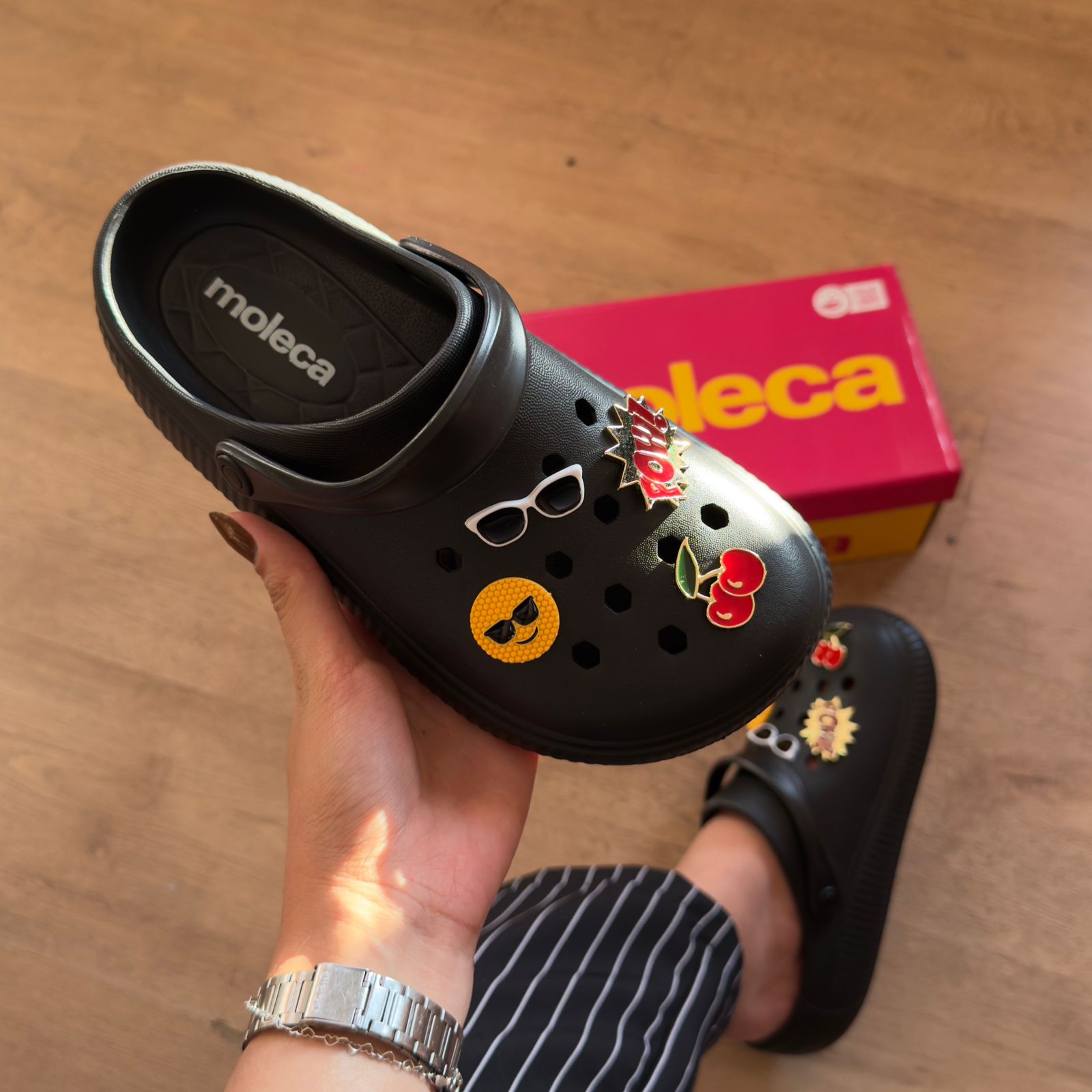 Babuche Moleca com Pingente 5832.101