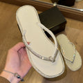 Chinelo De Dedo Azzem Tiras Em Strass SV104