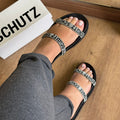 Sandália Schutz Papete Brilho S207330064