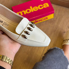 Sapatilha Moleca Pontilhado Dourado 5821.106