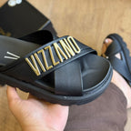 Sandália Vizzano Papete em X Detalhe da Marca 6510.122