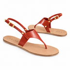 Azzem IA — Telha Madri — Sandália Azzem Flat Fivela Ajustavel 4453BM