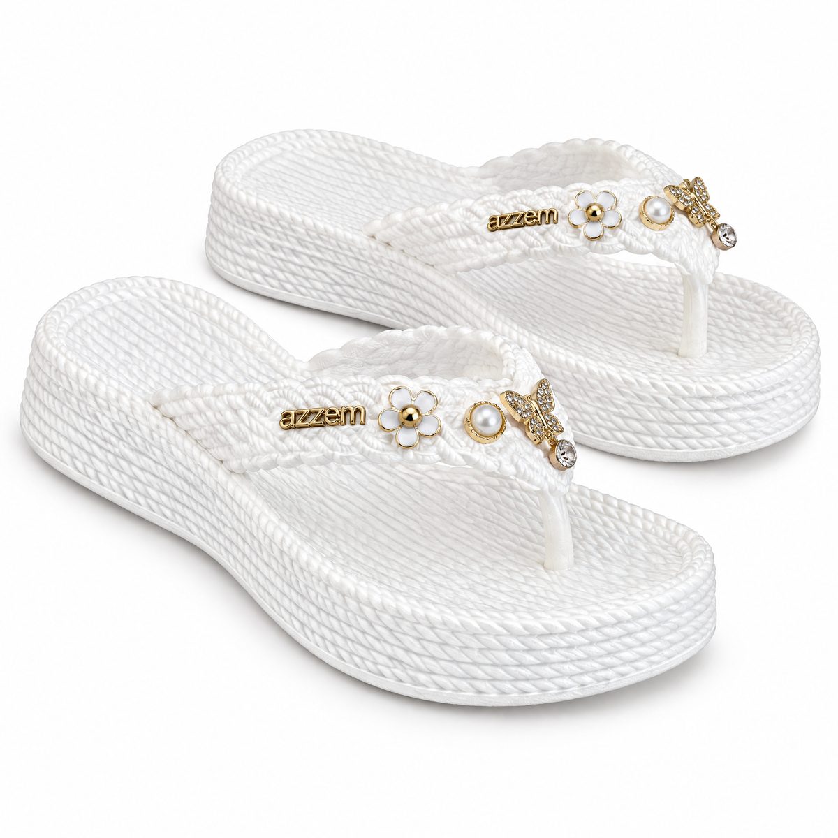 Azzem IA — Gelo — Flatform Azzem Botons Borboletas