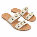 Azzem IA — Off White — Sandália Azzem Solaris 321BM